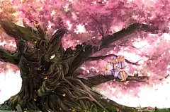 樱花学园祭_葵小小_原创绘画圈插画_网易GACHA二次元社区#治愈系# #背景图# #壁纸# #小清新#