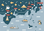 Andrew Joyce — Handsome Frank Illustration Agency : Illustrator who draws by hand. likes drawing maps, people, products, packaging and food.