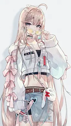 动漫壁纸 有漂亮的小姐姐哦