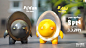 Mr Yolk RAW & Pi'dan Century Egg version by Ramarama  : MORE PROTEIN with extra with attitude! Thailands artist Job Sornpaisarn aka Ramarama has announced two more resin variants of his much loved Mr. YOLK. Egg timer clock is ticking for the official 