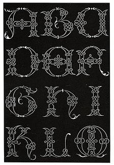 繁复的花体字余曲采集到字,符号,形状,诗词采集duitang.