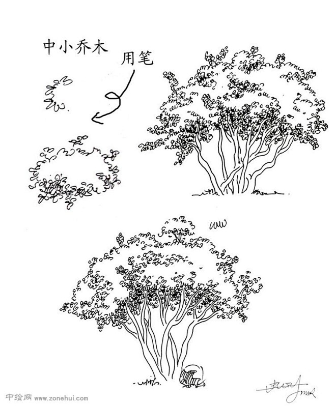 <景观手绘技巧>_手绘论坛