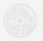 透明圆形华丽阵法效果高清素材 设计图片 页面网页 平面电商 创意素材 png素材