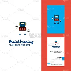 品牌名称,创造力,垂直画幅,机械手,名片,可爱的,商务,计算机,玩具,技术