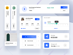 Levin-Houdini采集到潮（按钮、UI KIT）