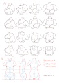 人体体块练习01（上半身正面俯角） 默画过… - 半次元 - ACG爱好者社区