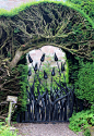 花园门，赫顿在森林，英格兰