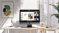app CGI desktop devices digital Render UI user interface workspace workstation