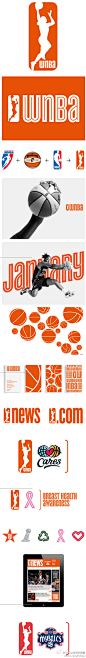 【美国女子职业篮球赛（WNBA）发布新Logo】WNBA（美国国家女子篮球联盟）3月29日召开新闻发布会，宣布了新的电视转播协议以及新版的联盟Logo。新版Logo的配色由原先的红、蓝、白改为了橙、白。同时，Logo由之前的盾牌状改为了圆角的矩形。（文/虎扑新声） http://t.cn/zT5h4Df