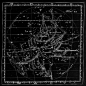 1829年圣彼得堡天文学家Kornelius Reissig绘制的星座图，星座用神话人物和动物作为代表，这是俄罗斯最早的星座图。