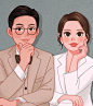 韩国插画师SINANA 시나나