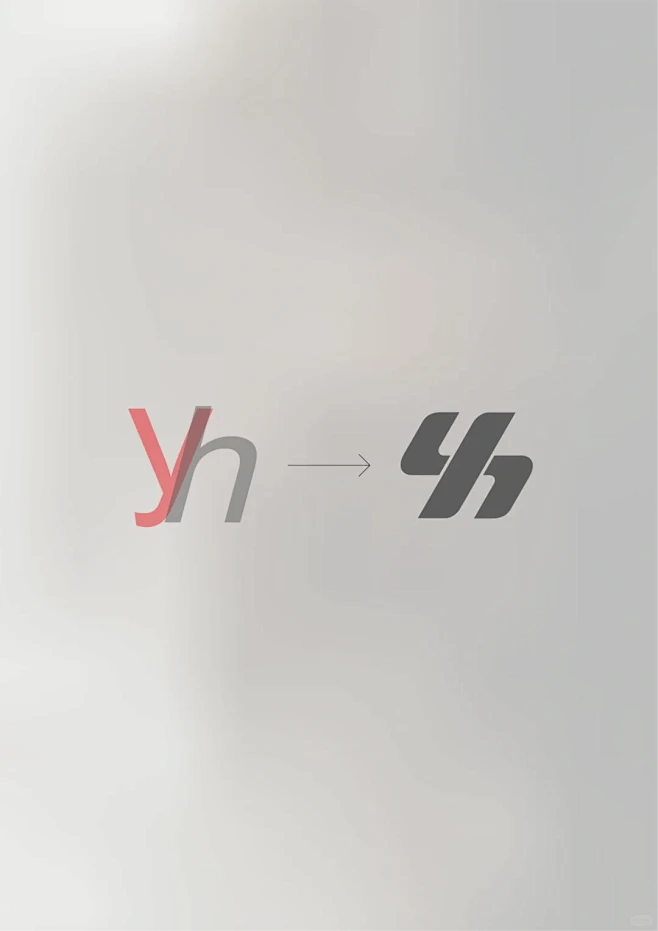 YH lOGO 设计思路分享 - 小红书