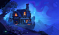 Fantasy botanist house