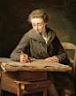 Леписье, Никола-Бернар (Париж 1735-1784) -- Юный рисовальщик (Шарль Верне)