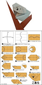 简单易学的日系卡通动物折纸_来自已筱兔的图片分享
