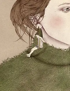 #插了个画# 来自西班牙插画家Nader Sharaf的插画，超写实的细节刻画，融入一点有趣的想象力，画面诙谐幽默。 个站：O网页链接