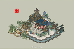 我牛奶灬撒了一地采集到水墨风场景