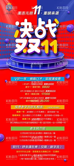 双11培训机构海报  - 源文件下载【酷图网】培训机构海报,海报,少儿培训,双11钜惠,双11钜惠来袭,双11大促,购物狂欢节,双11模板,双11素材