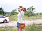 ▼SonYounJu▲150812图片_SC更新（韩系休闲百搭夏季白Tee）_看图_孙允珠吧_百度贴吧