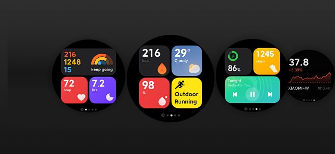 Widget UI for XIAOMI...