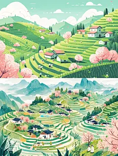 扁平风VS手绘风-都好爱！ - 小红书
