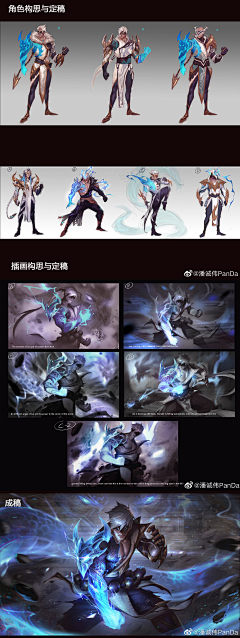 派dx采集到LOL角色设计