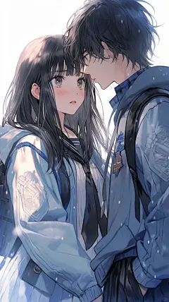 一起走过寒冬❄️（情侣壁纸） - 小红书