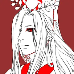 阴阳师手游 鬼使黑 同人图 插画 壁纸 | 鬼使黑白小头像 | 半次元-第一中文COS绘画小说社区
