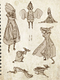 Bird and Beast by `sambees on deviantART &#;10020 || CHARACTER DESIGN REFERENCES |