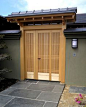 See a beautifully designed and crafted Japanese-style entrance gate and Japanese-style sliding front door located in Tiburon, CA on our website.