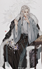 （古风美男）绘师：北极婧