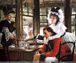 西方绘画大师 -107 雅姆·蒂索 James Jacques Joseph Tissot 1836--1902 法国画家 - sdjnwzg - WZG的博客