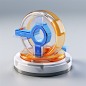 jiaowohaizhu_Stabilizer_icon_slightly_open_3d_icon_ui_ux_Orange_753a42c0-c799-4e3b-b238-81fcfae3ea32