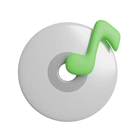 Music Cd 3D Icon
