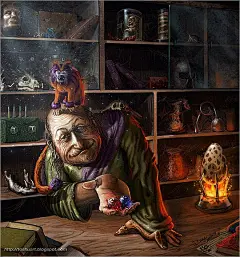 西班牙Joshua Cairós幻想插画作品设计欣赏(4)_设计欣赏_影楼数码_黑光网