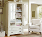 Sofia Armoire, Weathered Gray finish traditional-armoires-and-wardrobes