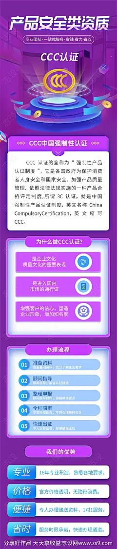 产品安全类资质长图海报-源文件-志设网-zs9.com