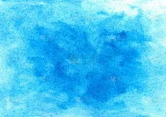 抽象水彩纹理背景。创造性的壁纸。水彩画纹理。浪漫的蓝薄荷墙纸。原来的艺术品。手绘插图。颜色溅在纸上。