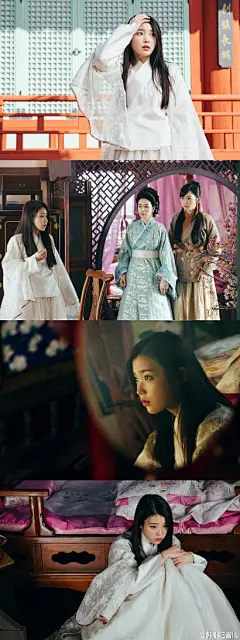 SBS新月火剧#步步惊心：丽# 公开#IU#角色海报以及新剧照，剧中21世纪现代女子高夏真穿越到高丽女子解树体内，当知道自己已经穿越的事实，从名字，身体，着装都变得不同，解树陷入一片彷徨混乱惊吓之中，请期待iu的演技呈现！