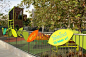 Grand Park's New Playground is Cartoony and Awesome : Grand Park's new 3,700-square-foot playground isn't officially open until this Saturday, but guests to the park might have caught a peek of...