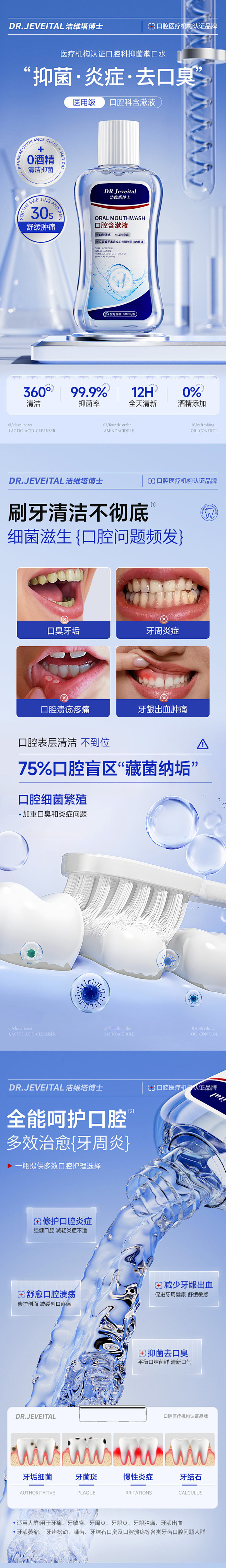 漱口水详情页详情页设计