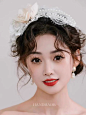 甜美高级复古婚纱造型❗️谁看了不说一个字绝