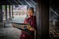 [:] novices [:] : Novices in an old wooden monastry in Bagan. It was a great pleasure to me to go along with there study and meditation.