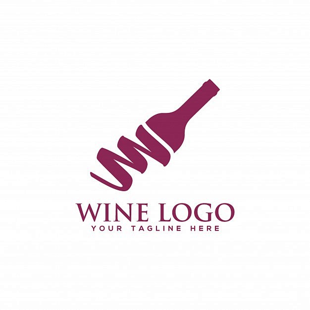 葡萄酒logo标志矢量图设计素材