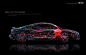 Audi anatomy ultra connect e-tron Porsche quattro poster Advertising  art direction 