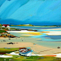 英国画家 Pam Carter 一组风光油画 ​​​​