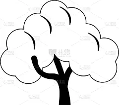 自然,符号,黑白图片,白色,季节,长椅,城镇,风景,树,收集