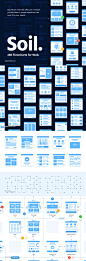 260用于原型网站的流程图和其他材料。，土壤网络流程图_UI集合_乐分享素材网_psd素材_平面素材_png素材_免费素材_素材共享平台