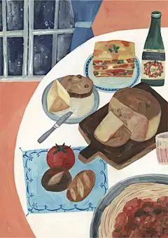 插画｜生活 本来的样子 : 日本插画家/刺绣艺术家 早川靖子 Hayakawa Yasuko 毕业于 嵯峨美術短期大学染織科，1998年参加三丽鸥诗与童话（サンリオ詩とメルヘン）获得佳作奖。
