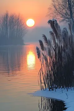 日落美景自然风景